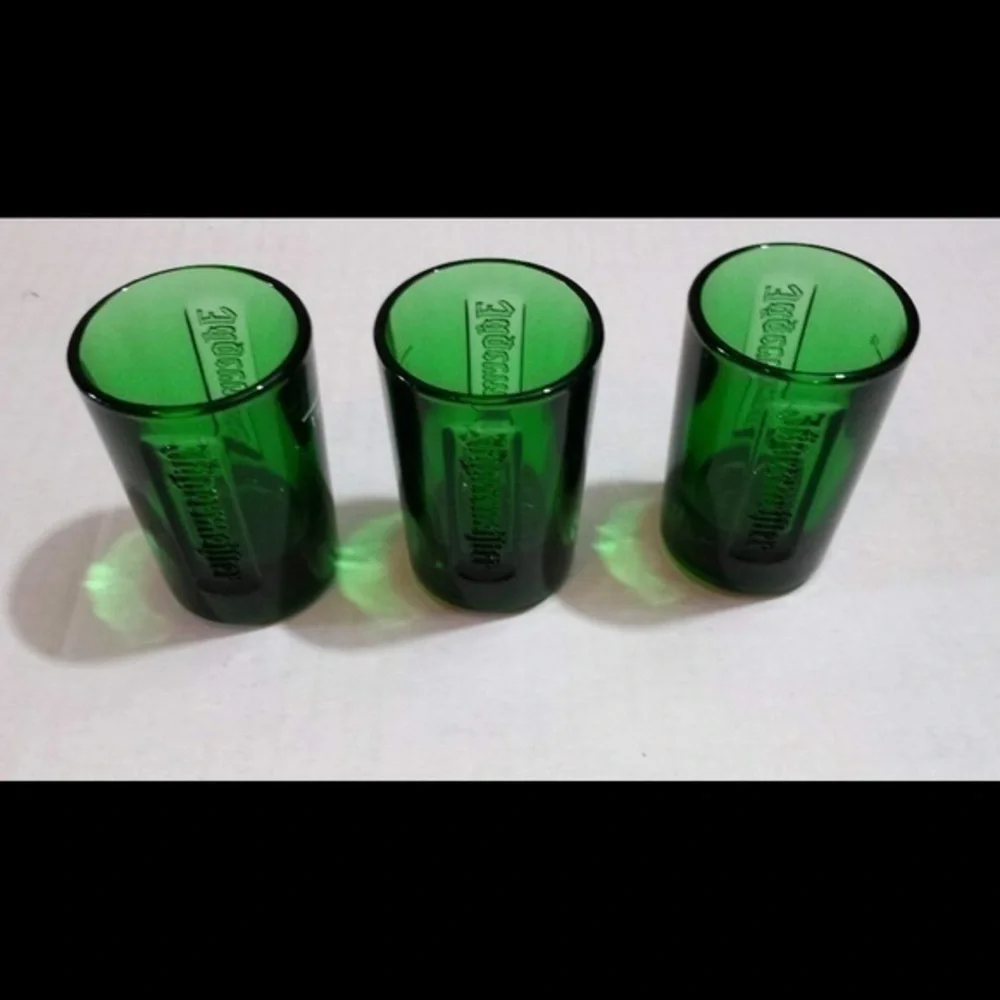 Jägermeister Green Glass Shot Glass Set